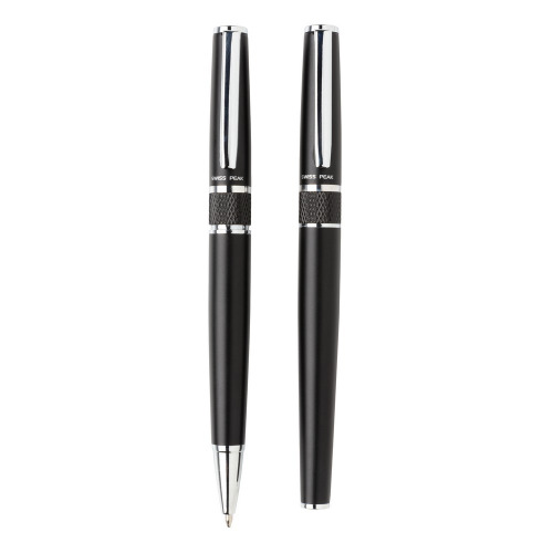 Zestaw piśmienny Swiss Peak Czarny P610.781 (2)