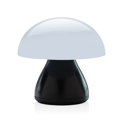 Lampka na biurko Luming, plastik z recyklingu czarny P513.741 (7)