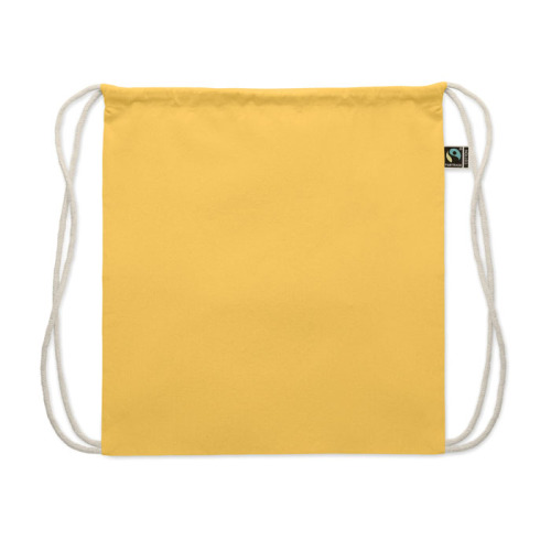 Worek ze sznurkiem Fairtrade 18 Zólty MO2591-08 (2)