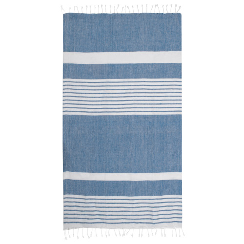 Sagaform Ella Duży ręcznik hamam 145x250cm Niebieski LT52010-N0011 