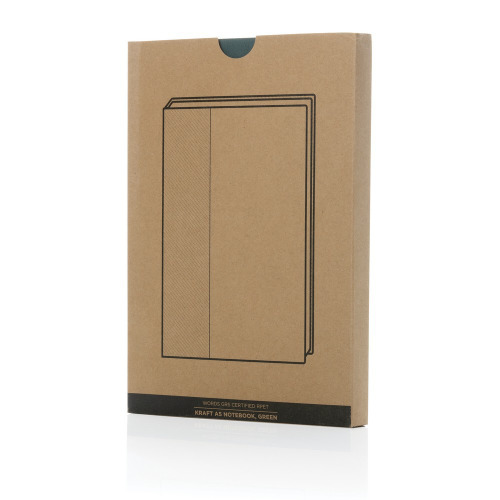 Notatnik A5 Words RPET Zielony, zielony P774.547 (8)