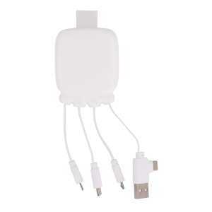 3192 | Xoopar Octopus Gamma 2 Bio Charging cable with 3.000mAh Powerbank