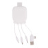 3192 | Xoopar Octopus Gamma 2 Bio Charging cable with 3.000mAh Powerbank Biały LT41410-N0001  thumbnail