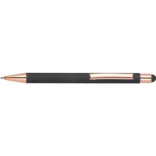 Długopis metalowy touch pen soft touch MIRAMAR Ciemnoszary 432877 (1)