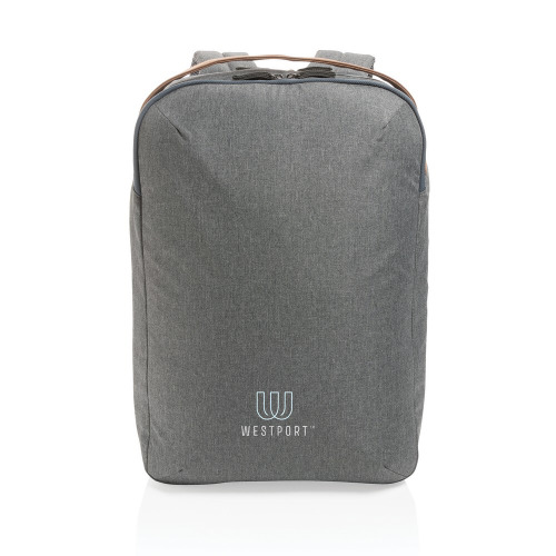 Plecak na laptopa 15,6" AWARE™ RPET Szary P762.912 (9)