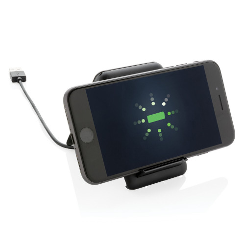 Wielofunkcyjna ładowarka bezprzewodowa 5W Czarny P308.031 (4)