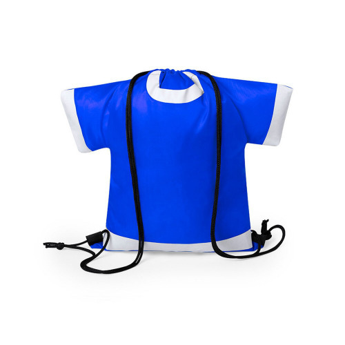 Worek ze sznurkiem "koszulka kibica", rozmiar dziecięcy Niebieski V8173-11 (1)