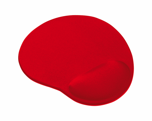 Podkładka pod mysz z żelową poduszką Trust czerwony EG 033505 