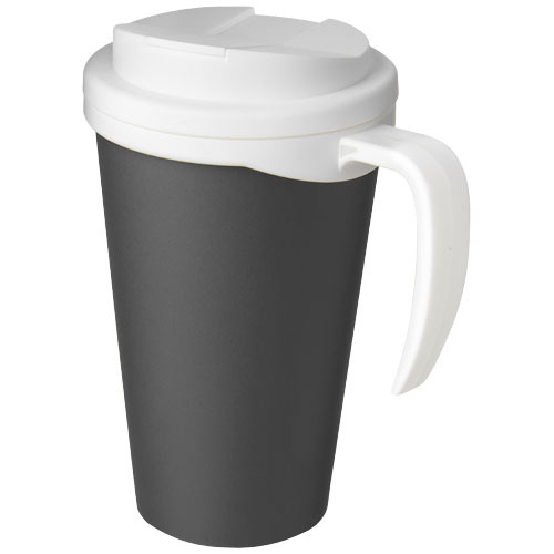 Americano® Grande 350 ml mug with spill-proof lid Szary 21042113 