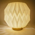 Coollux składana papierowa lampa LED Luna 25cm inspirowana origami Naturalny LT40727-N0094 (3) thumbnail