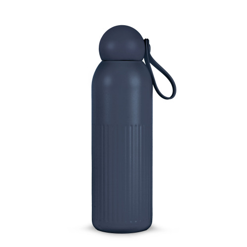 Stalowa butelka Sagaform Tekla (z recyklingu) 500 ml Ciemnoniebieski LT52132-N0010 