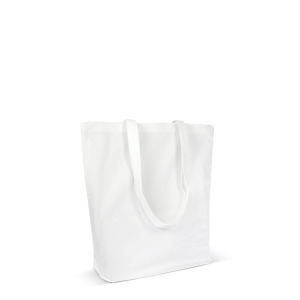 Torba z bawełny organicznej długa 270g/m² 42x12x43 cm