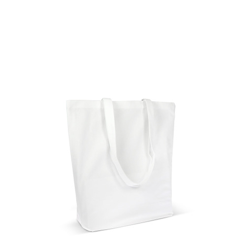 Torba z bawełny organicznej długa 270g/m² 42x12x43 cm Biały LT95379-N0001 (1)