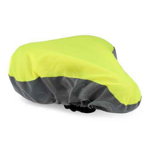 R-PET Odblaskowy pokrowiec na siodełko żółty LT90429-N0041 (4)