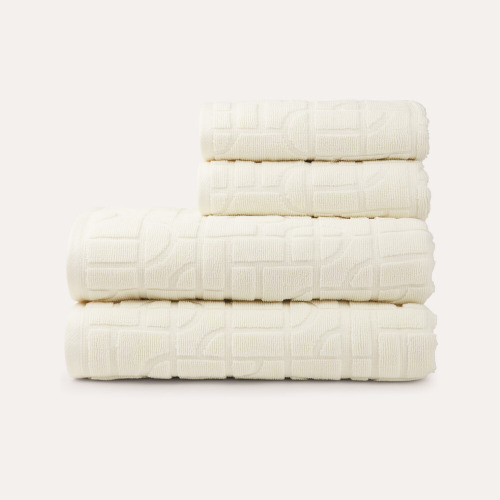 Zestaw ręczników VINGA Verso, 4 el. Neutralny VG598-02 (5)