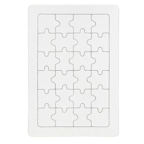 Puzzle, kredki świecowe Wielokolorowy V7643-99 (1)