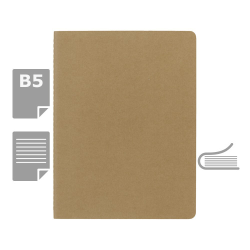 Zeszyt MOLESKINE Cahier Journal ok. B5 Neutralny VM040-00 