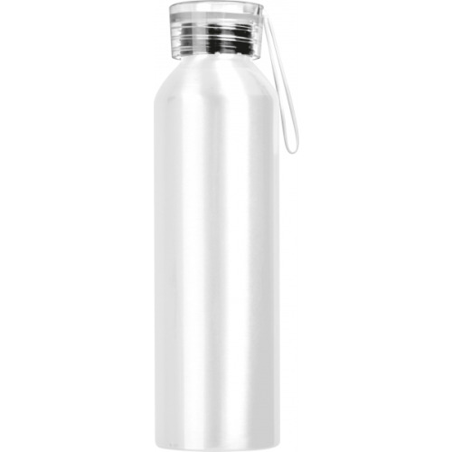 Butelka z aluminium z recyklingu CORK 600 ml Biały 424706 (2)