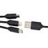 Długi kabel 3w1 z podświetlanym logo, W201TG Czarny EG053403 (3) thumbnail