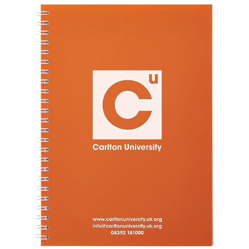 Notatnik Rothko w formacie A5 Pomarańczowy 21243042 (1)