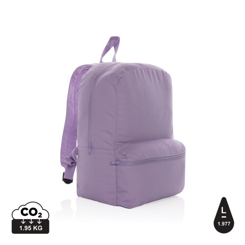 Plecak Impact AWARE™, bawełna z recyklingu fioletowy P762.996 (6)