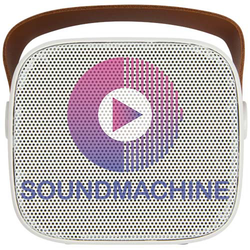 Diya bezprzewodowy głośnik 3 W wykonany z tworzyw sztucznych pochodzących z recyklingu Biały 12443601 (1)