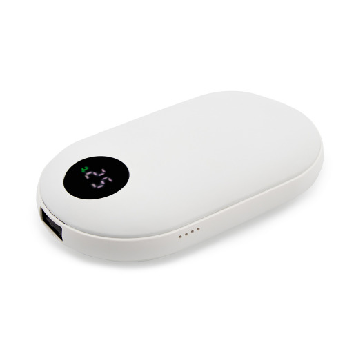 Power bank 5000 mAh z ogrzewaczem do rąk | Kael Biały VA110-02 (5)