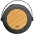 Głośnik bluetooth z ładowarką indukcyjną rPET PIACENZA Ciemnoszary 381577 (3) thumbnail