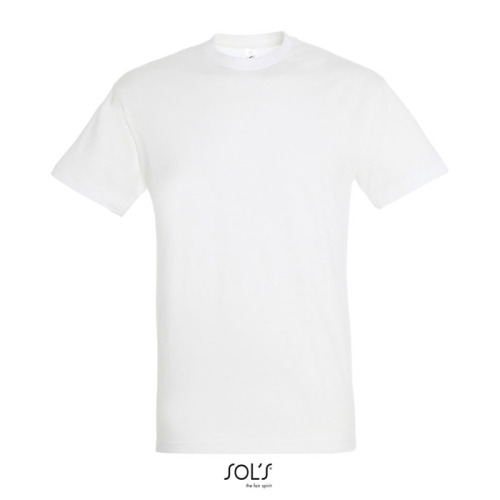 REGENT UNISEX T-SHIRT 150g Biały S11380-WH-XXL 