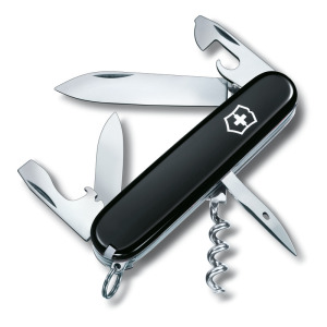 Scyzoryk Spartan silvertech transparentny Victorinox Czarny