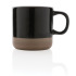 Kubek ceramiczny 300 ml Czarny P434.111 (1) thumbnail