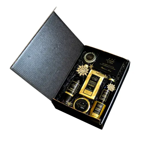 Zestaw prezentowy Cherry Glow 2 Czarno-złoty CG008 