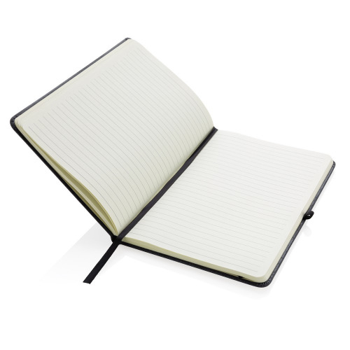 Notatnik A5, skórzana okładka Szary P774.202 (2)