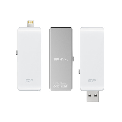 Pendrive dla iPhone Silicon Power xDrive Z30 3.0 Biały EG 816006 64GB (1)