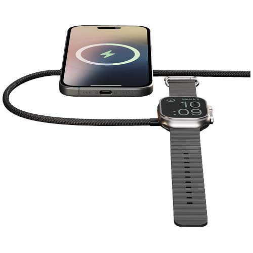 Zens Pro 2 podwójny kabel ładujący o mocy 15 W Czarny 12082390 (2)