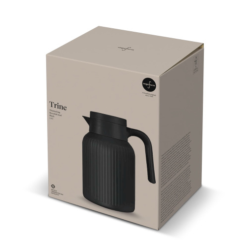 Karafka termiczna Sagaform Trine (z recyklingu) 1.5 L Czarny LT52137-N0002 (3)