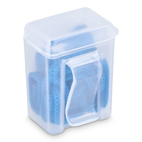 Zatyczki do uszu z TPE na sznurku, zgodne z normą EN 352-2, 32 dB Niebieski LT90505-N0011 (1)