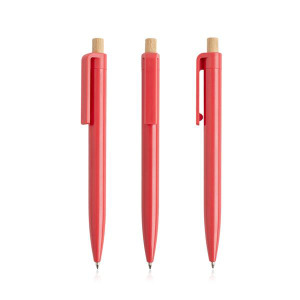 Długopis z recyklingowanego ABS / Prens Czerwony