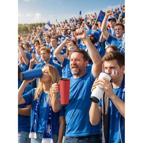 Dwuścienny kubek Howler 700 ml Czerwony MO2995-05 (5)