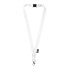 Smycz z karabińczykiem / Lanyeco Biały IP14086200  thumbnail