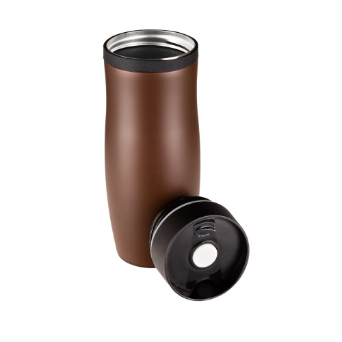 Kubek termiczny 375 ml Air Gifts | Mary Brązowy V4987-16 (1)