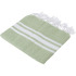 Bawełniany ręcznik hammam Jasnozielony V8299-10 (1) thumbnail