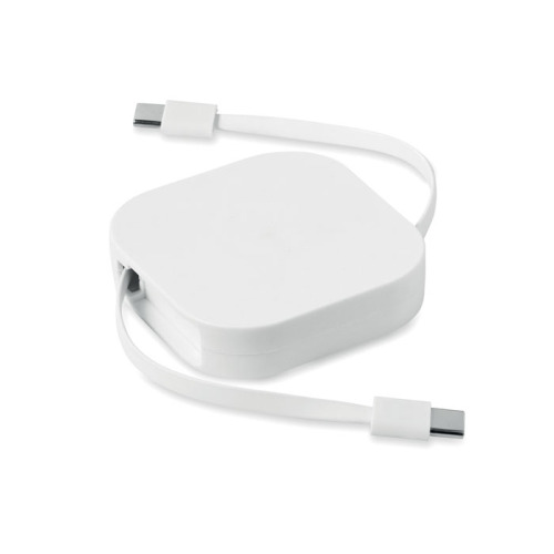 zwijany kabel ładujący 100 W Bialy MO2924-06 (1)