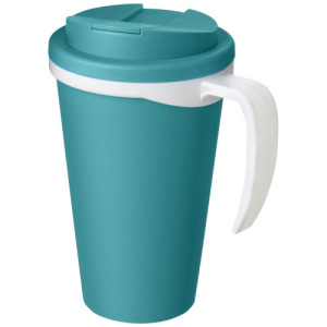 Americano® Grande 350 ml mug with spill-proof lid Morski