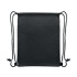 Worek ze sznurkiem 600D RPET Czarny MO2639-03 (1) thumbnail