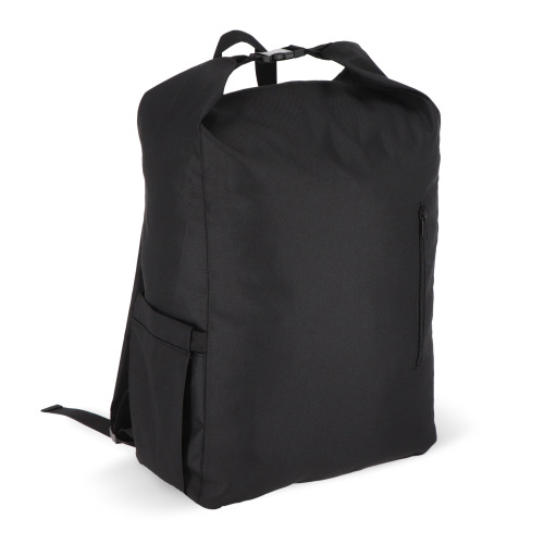 Plecak z klamrą R-PET 600D Rolltop 20L Czarny LT95352-N0002 