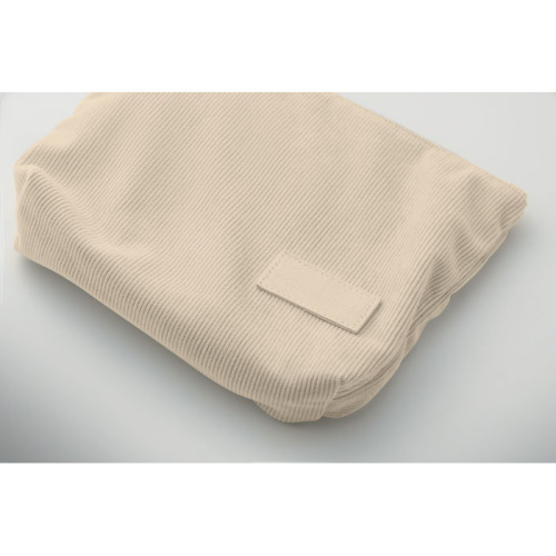 Kosmetyczka sztruksowa Bezowy MO2876-13 (4)