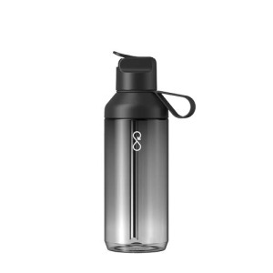 Bidon na wodę Ocean Bottle GO Clear 710 ml Czarny obsydianowy