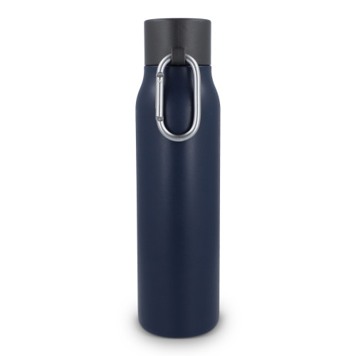 Butelka z matowym wykończeniem, butelka termiczna 600 ml Ciemnoniebieski LT98696-N0010 (2)