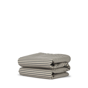 ELLA OBRUS WOSKOWANY, SZARY/BEŻOWY